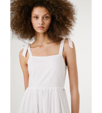 Pepe Jeans Vestido Larieta blanco