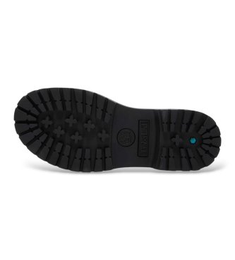 Timberland Sandálias de Pele com plataforma e tira traseira Stone Street preto