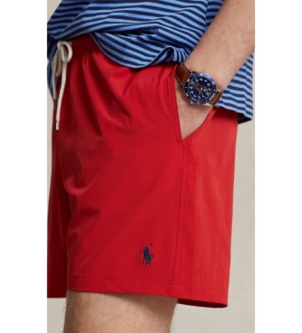 Polo Ralph Lauren Calções de banho Traveler vermelho