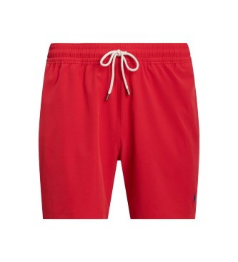 Polo Ralph Lauren Calções de banho Traveler vermelho