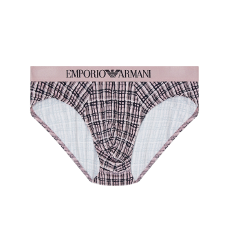 Emporio Armani Zestaw 2 majtek marki, kolor różowy, czarny