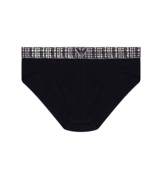 Emporio Armani Zestaw 2 majtek marki, kolor różowy, czarny
