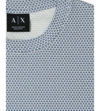 A|X Armani Exchange T-shirt Crew bleu