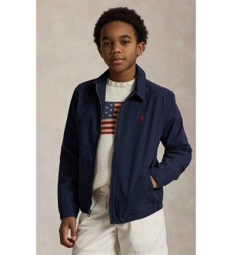 Polo Ralph Lauren Granatowa kurtka Bayport z bawełnianej popeliny