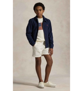 Polo Ralph Lauren Granatowa kurtka Bayport z bawełnianej popeliny