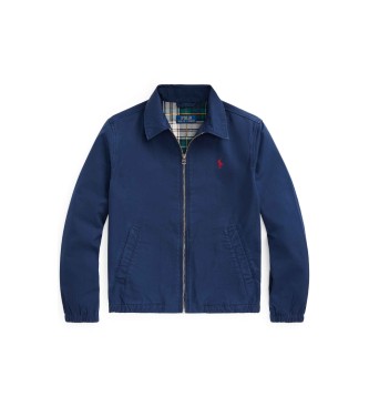 Polo Ralph Lauren Granatowa kurtka Bayport z bawełnianej popeliny