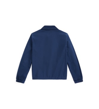 Polo Ralph Lauren Granatowa kurtka Bayport z bawełnianej popeliny