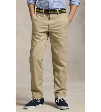 Polo Ralph Lauren Pantalón de sarga elástica Slim Fit beige
