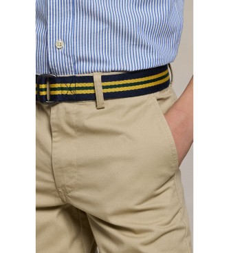 Polo Ralph Lauren Pantalón de sarga elástica Slim Fit beige