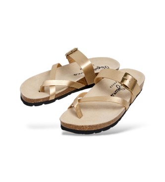 Pepe Jeans Sandálias Oban Cool dourado