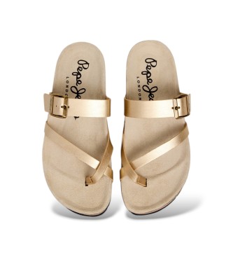 Pepe Jeans Sandálias Oban Cool dourado