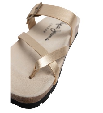 Pepe Jeans Sandálias Oban Cool dourado