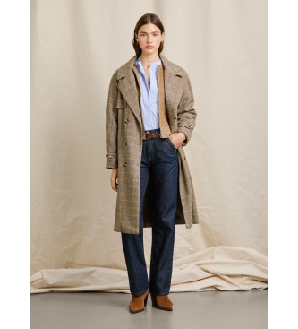 Pepe Jeans Beige Tulsa-trenchcoat