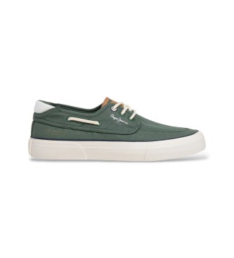 Pepe Jeans Taylor Boat sneakers green