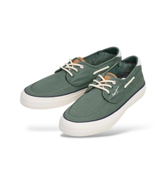 Pepe Jeans Taylor Boat sneakers green