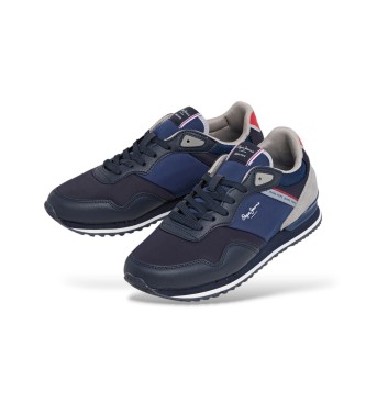 Pepe Jeans London Cross navy sneakers