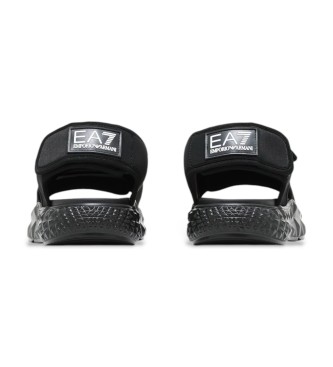 EA7 Sandales Water Kombat noires