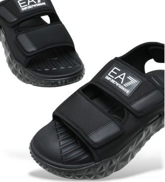 EA7 Sandales Water Kombat noires