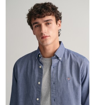 Gant Oxford Slim Fit-skjorta blå