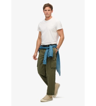 Superdry Pantalon cargo léger Parachute vert