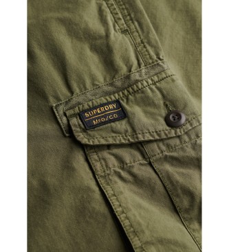Superdry Pantalon cargo léger Parachute vert