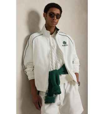 Polo Ralph Lauren Oakfort-jacka i vit bombasin