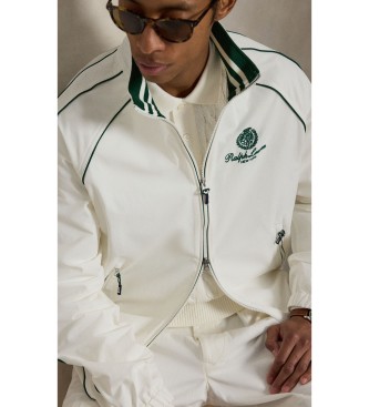 Polo Ralph Lauren Oakfort-jacka i vit bombasin