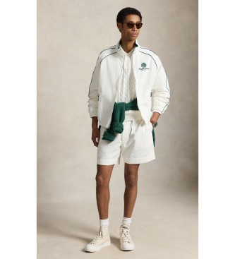 Polo Ralph Lauren Oakfort-jacka i vit bombasin