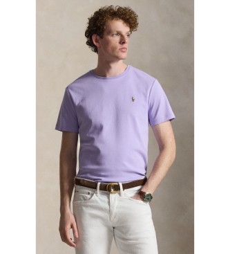Polo Ralph Lauren Lilac Custom Slim Fit Soft Cotton T-Shirt