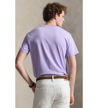 Polo Ralph Lauren Lilac Custom Slim Fit Soft Cotton T-Shirt