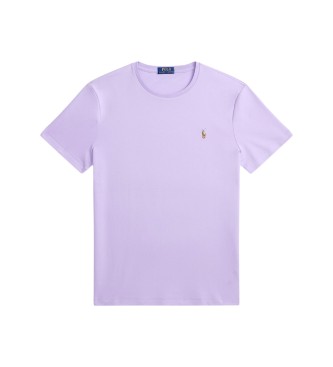 Polo Ralph Lauren Lilac Custom Slim Fit Soft Cotton T-Shirt