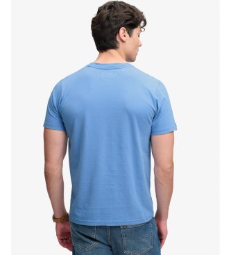 Superdry Lo-fi Dockside T-shirt i blå