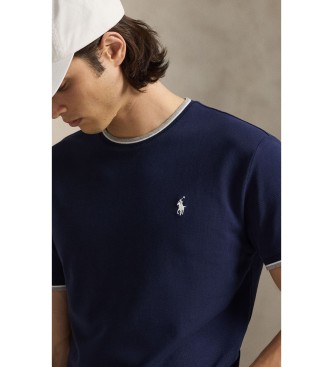 Polo Ralph Lauren Navy Classic Fit stretch piqué T-shirt