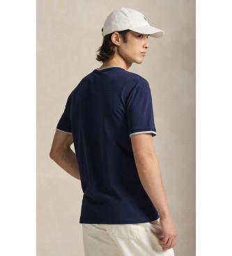 Polo Ralph Lauren Navy Classic Fit stretch piqué T-shirt