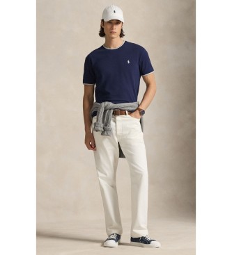 Polo Ralph Lauren Navy Classic Fit stretch piqué T-shirt