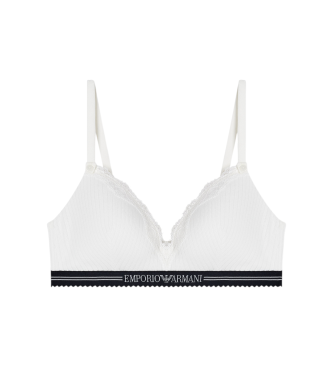 Emporio Armani Padded Bra White