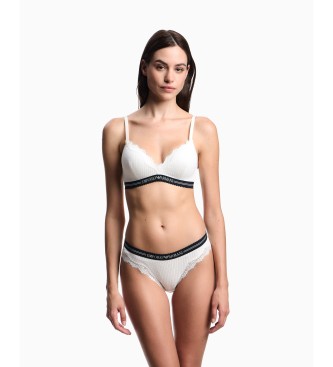 Emporio Armani Padded Bra White