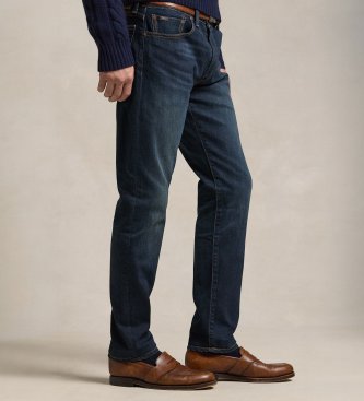 Polo Ralph Lauren Blue Parkside Active Taper Stretch Jeans