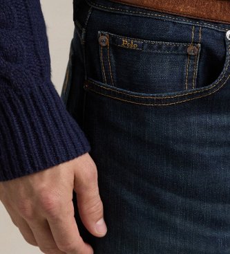 Polo Ralph Lauren Blue Parkside Active Taper Stretch Jeans
