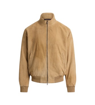 Polo Ralph Lauren Veste Charleton en daim beige