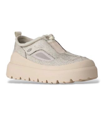 UGG Usnjeni superge Heritage Utility Axoid Crackle bež