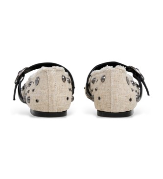 Pepe Jeans Charlotte Studs sko, knækket hvid