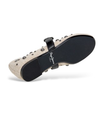 Pepe Jeans Charlotte Studs sko, knækket hvid