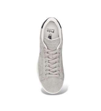 Polo Ralph Lauren Heritage Court II sneakers van grijs suède