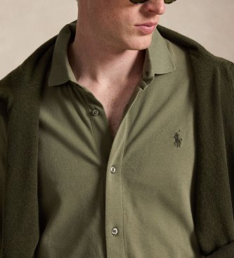 Polo Ralph Lauren Chemise Relaxed en coton vert