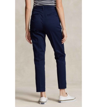 Polo Ralph Lauren Slim Fit twillbukser i marineblå