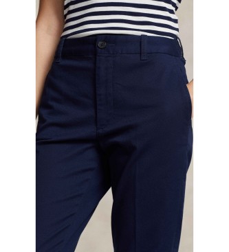 Polo Ralph Lauren Slim Fit twillbukser i marineblå
