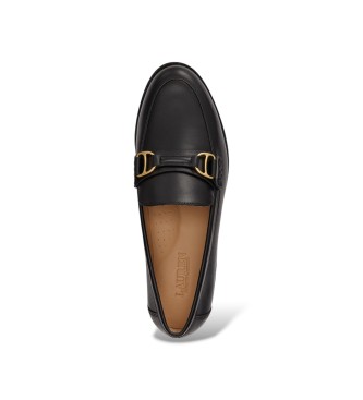 Lauren Ralph Lauren Tasha loafers i svart läder
