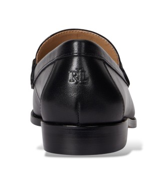 Lauren Ralph Lauren Tasha loafers i svart läder