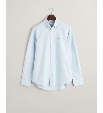 Gant Oxfordskjorta Slim Fit stretch blå